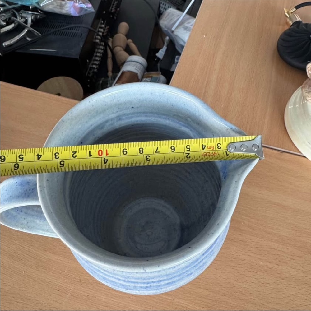 Handmade Pottery Ceramic Pitcher - Picture 6 of 6